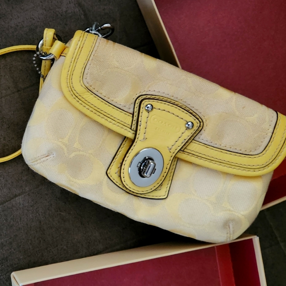 Coach wristlet